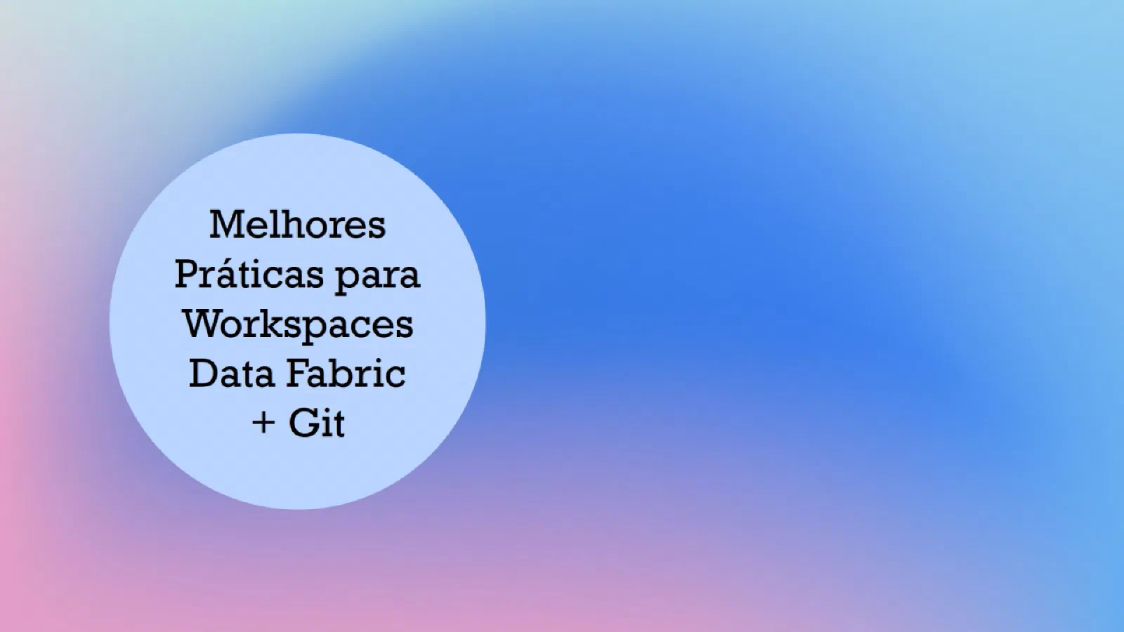 Best Practices for Using Data Fabric Workspaces + Git